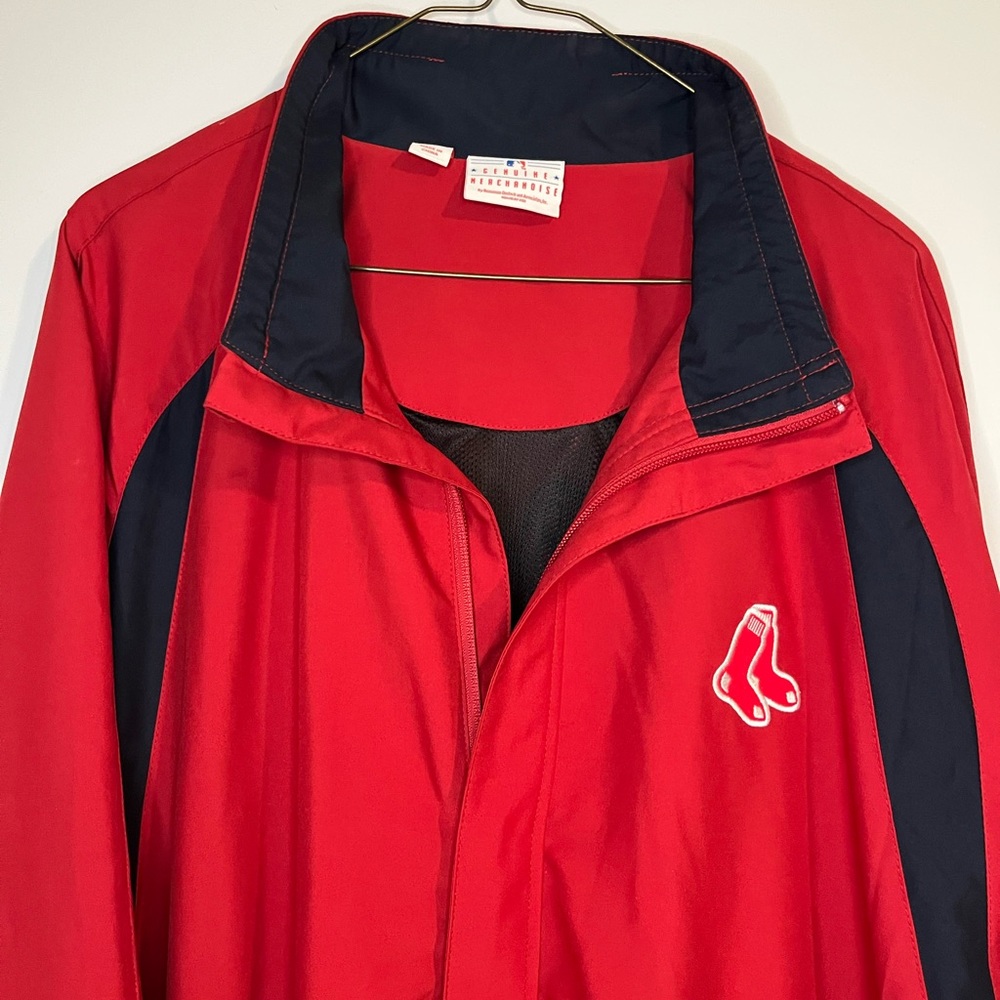 Boston Red Sox MLB Genuine Merchandise Warm Up Full Zip Windbreaker Jacket XXL